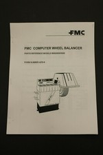 Fmc John Bean 5800 5850 5855 Computer Wheel Balancer Parts Reference Manual