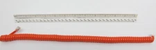 New Telephone Handset Cord - 8' Bright Orange Modular