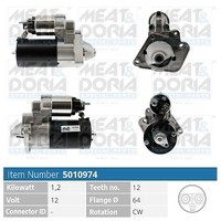 Meat & Doria Starter FüR Renault Clio IV Bh_ 1.5 Dci 90 Captur J5_ KZ0/1 Nissan