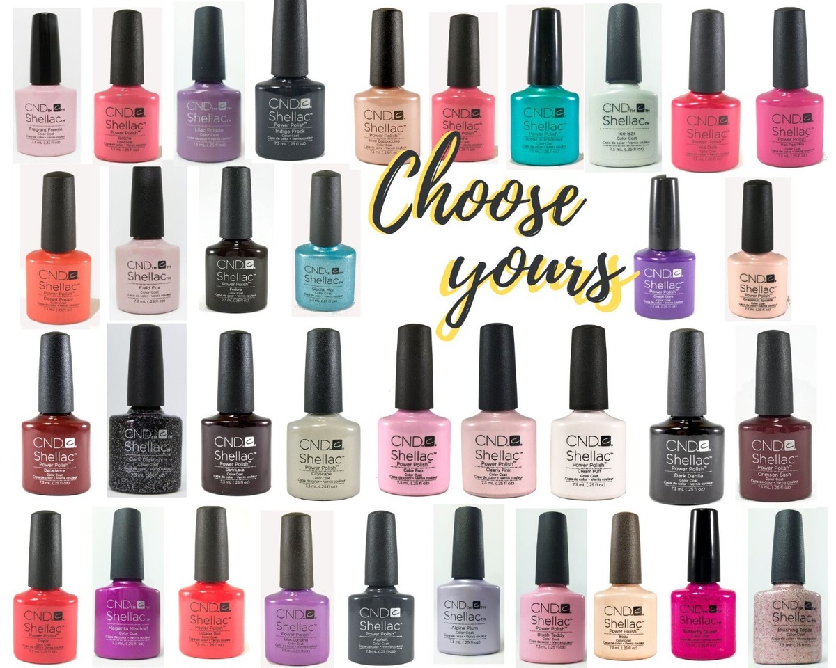 CND Shellac ネイルポリッシュセット CND - Shellac Gel Nail Polish Collection ( 7.3 ML) - Pick your