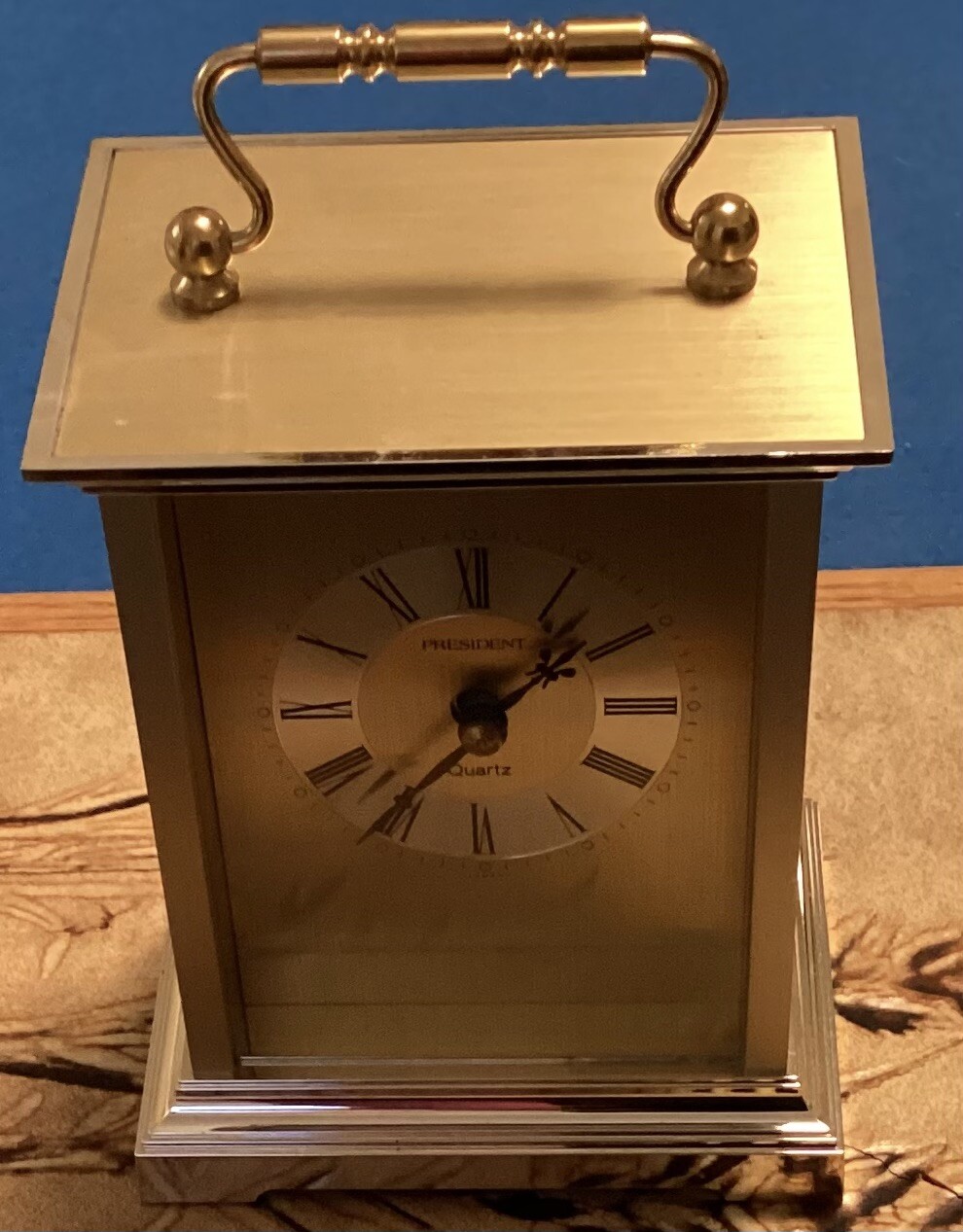 Carriage Style Quartz Clock From the President Collection eBay