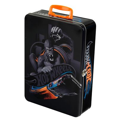 Theo Klein 2881 Hot Wheels Sammelkoffer I Metallkoffer Für Bis Zu 50 Autos I Pra