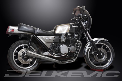 KAWASAKI Z1000ST 1979 1980 4-1 STAINLESS STEEL EXHAUST SYSTEM - Picture 5 of 6
