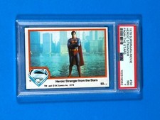 1978 Topps Superman Movie #50 Heroic Stranger From The Stars - PSA: NM 7