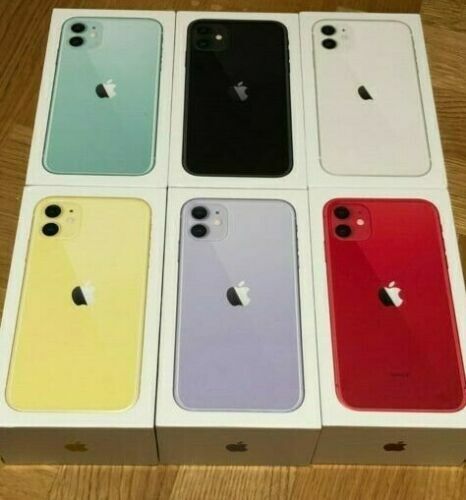 Genuine Apple iPhone 11 - Empty Box Only - All Colours - 64/128/256GB with CABLE - Afbeelding 1 van 18