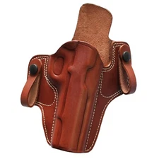 Handmade Leather IWB Carry Two Slot Gun Holster For Various Pistol