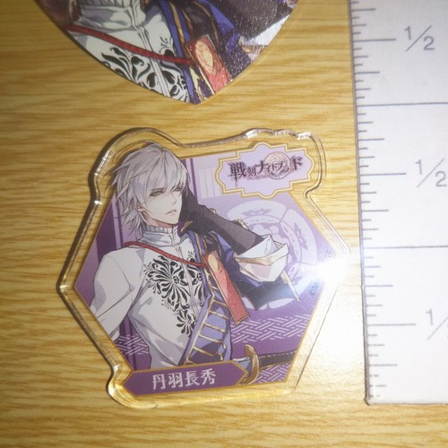 A57188 Sengoku Night Blood / Acrylic badge , Clip badge Niwa Nagahide - Picture 2 of 4