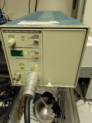 Tektronix AM 503B Current Probe Amplifier with TM502A Chassis Case Cable