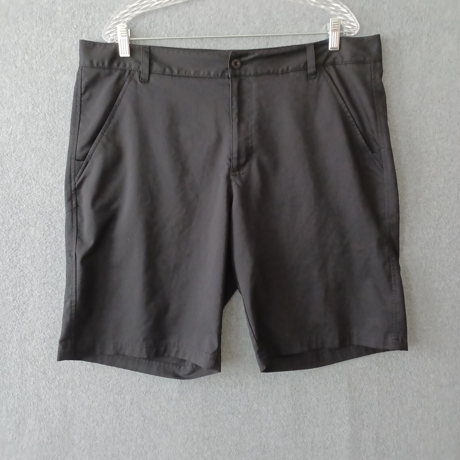 Pantaloncini da golf Fila Sport da uomo 38 neri chino abbigliamento attivo tasche pantaloncini da golf