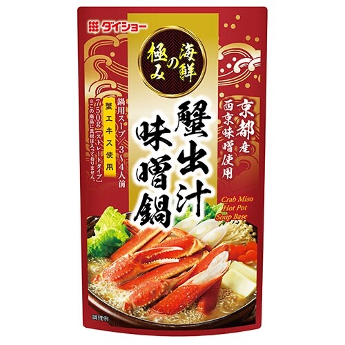 Daisho Kani Miso Nabe Japanese HotPot Crab Soup Base Broth
