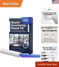 Permanent Granite & Quartz Repair Kit with Light - Perfect for DIY Enthusiasts