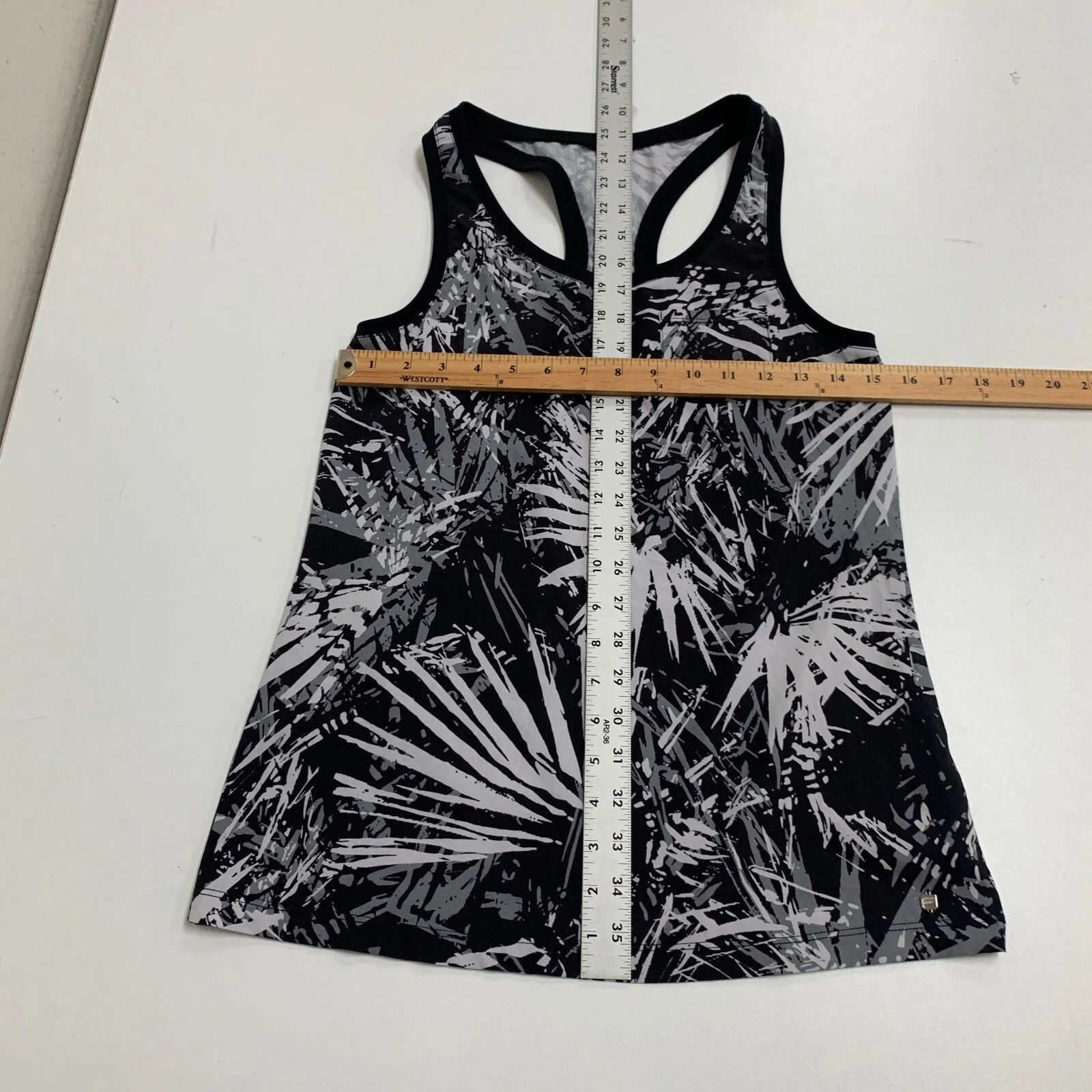 fabletics morgan paradise print racerback tank-top