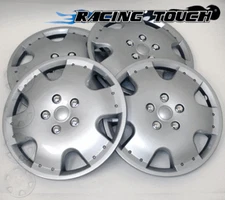 #720 Replacement 16" Inches Metallic Silver Hubcaps 4pcs Set Hub Cap Wheel Cover