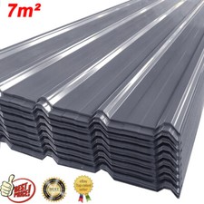 12x Grey Cladding Galvanized Roof Sheets Metal Profile Corrugated Roofing Sheets