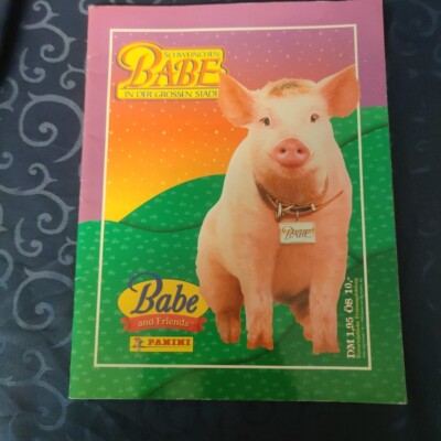Schweinchen Babe - Stickeralbum - Panini - Unvollständig - 1998