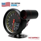 Universal 5" Tachometer Gauge 7 Color Backlit 0-11000 Rpm Meter with Shift Light