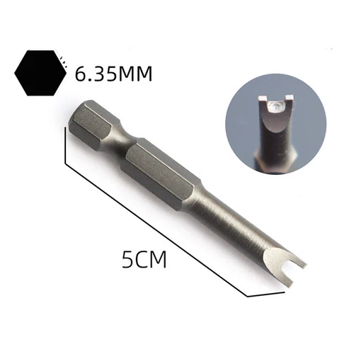 13tlg 50mm Spezial Schraubendreher Set U Y Form Dreieck Schraubendreher Bit Tool - Bild 15 von 18