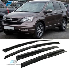 Fits 07-11 Honda CRV Mug style Acrylic Car window visor rain guard deflector 4PC