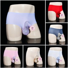 Men's Underwear Separate Penis Ball Pouch Breathable Comfort Sport Boxer Shorts+