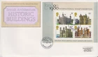 GB 1980 FDC  Historic Buildings mini sheet PO Cover Harrow pmk