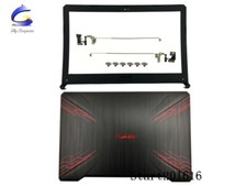 New For ASUS TUF Gaming FX504 FX80 LCD Back Cover LCD Front Bezel LCD Hinges