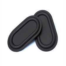 2pcs Bass Speaker Passive Radiator Auxiliary Bass Rubber Vibration Plate Speaker