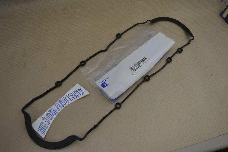 Chevrolet Impala Pontiac G6 Buick Lucerne Saturn Oil Pan Gasket new OEM 12602848 - Image 2 of 4