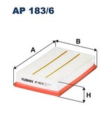 Filtron AP183/6 Luftfilter FüR Audi A1 A3 Q2 Q3 Cupra Ateca Formentor Leon