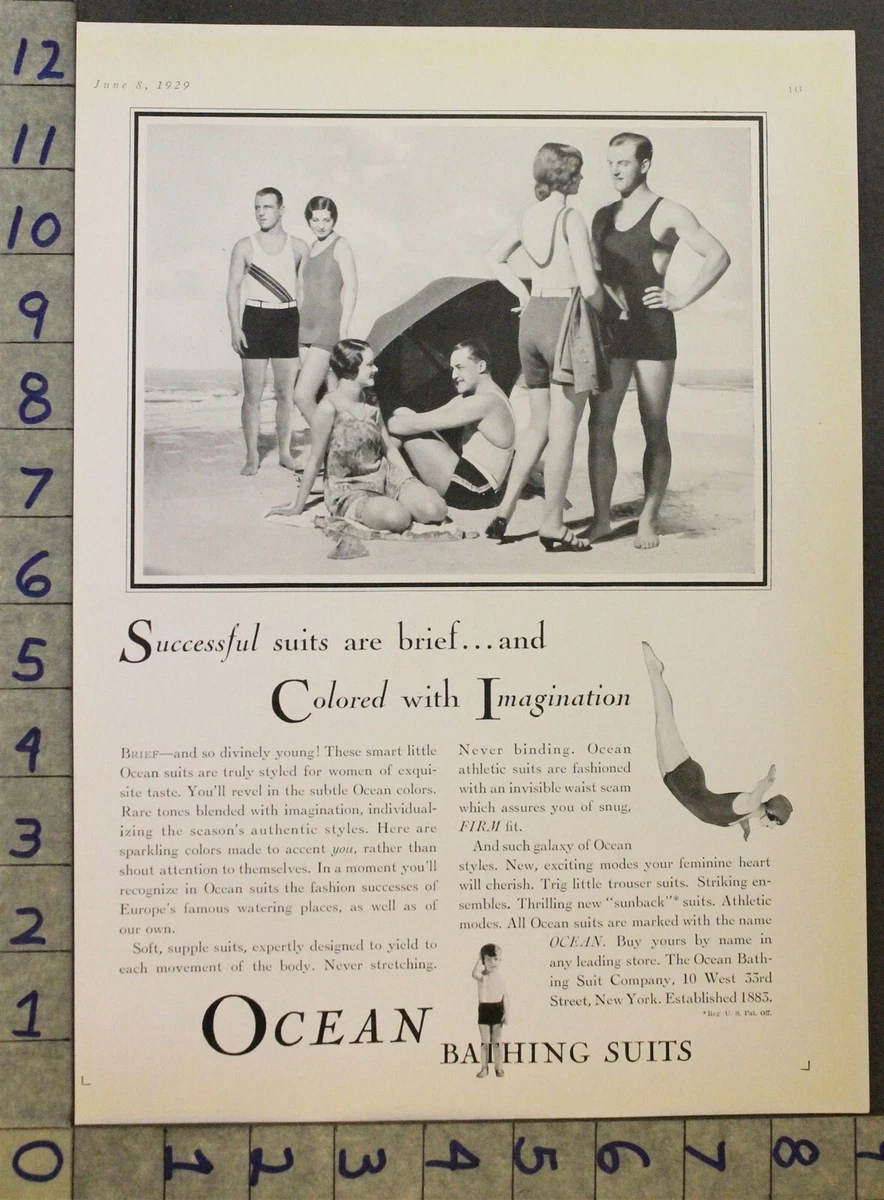 Flapper bathing suit top