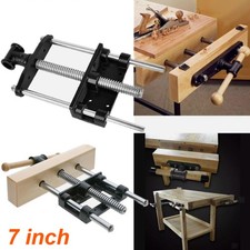 7" Bench Vice Wood Working Clamp Carpenters Carpentry Vice Clamping Vise
