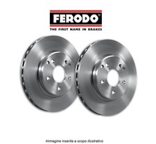 Coppia Dischi Freni ANTERIORI Ferodo FIAT 500 L 1.4 70 KW 95 CV