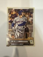 2022 Topps Gypsy Queen Logo Swap #142 Brandon Nimmo New York Mets Short Print