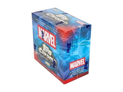 MARVEL CHROME SAPPHIRE HOBBY BOX (TOPPS 2025) | eBay