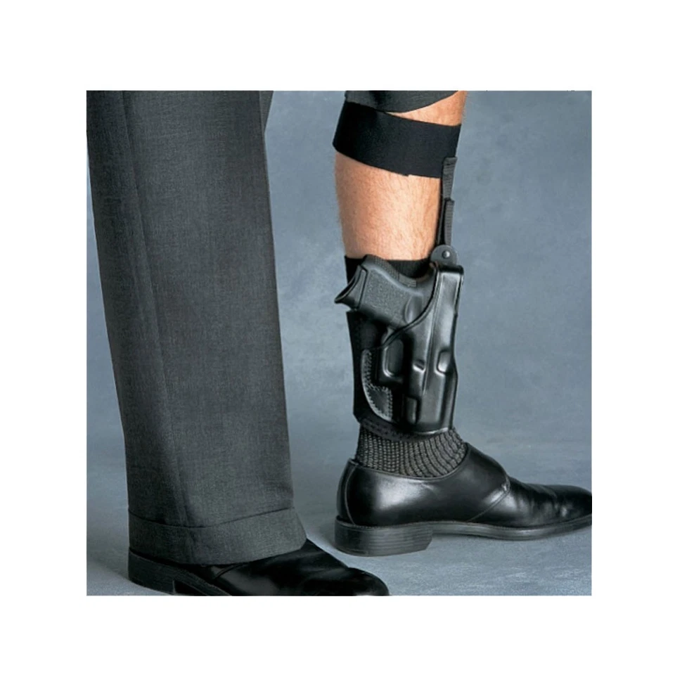 Galco Ankle Glove Ankle Holster, Ruger Sp101 2 1/4", Rh, Black Ag118b - Image 2 of 2