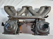 Twin 175cd-2 Zenith Stromberg Carburettors And Tr6 Manifold