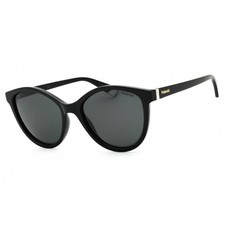 Polaroid Core Women's Sunglasses Shiny Black Cat Eye Frame PLD 4133/S/X 807 M9