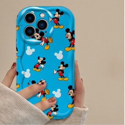 Schöne cremefarbene Hülle für iPhone Samsung Infinix Handyhülle Rückseite Cartoon Frauen Mädchen