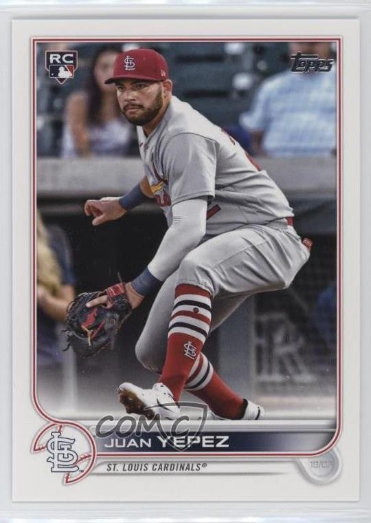 2022 Topps Series 2 Image Variation SP Image Variation Juan Yepez #506 0qc1