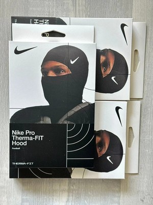 Nike Pro Hyperwarm Hood Balaclava Face Mask Black OSFA Winter Sports New