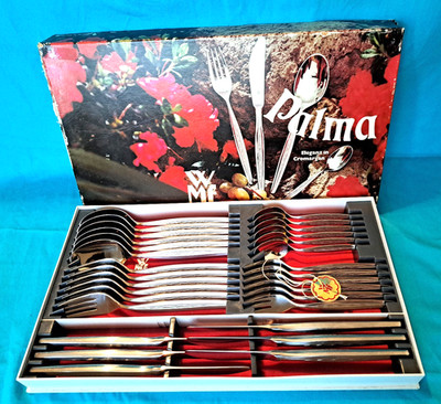 Vintage WMF Cromargan PALMA - 30tlg Tafelbesteck - sehr gut