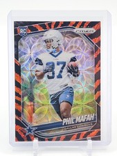 PHIL MAFAH 2025 PANINI PRIZM CHOICE TIGER STRIPE ROOKIE RC #378 COWBOYS Q5384