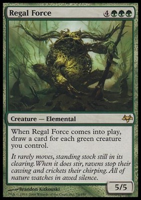 Regal Force - Heavy Play MTG Eventide