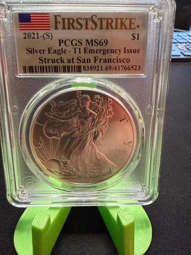 2021-S American Silver Eagle PCGS MS69 First Strike FS Mint State #1511 T1 EMERG