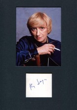 NOVELIST Françoise Sagan autograph, signed album page & mounted