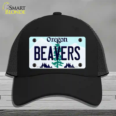 Beavers Oregon Novelty License Plate Hat