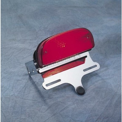 Drag Specialties Custom Fat Bob Taillight and Bracket Kit - DS