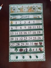 PERPETUAL CALENDAR "WOOD WORKS" by CHERRYDALE FARMS