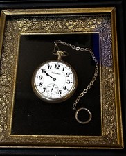 Antique 21 Jewel B B RailRoad Grade Hamilton Pocket Watch 992L Size 16S C.1919
