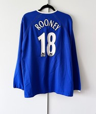 Everton jersey 2003 2004 Rooney #18 puma vintage