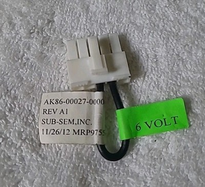 Life Fitness Treadmill Motor Control 6 Volt Jumper AK86-00027-0000